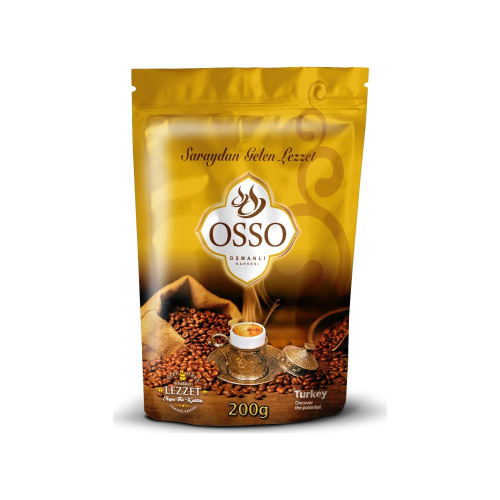 Osso Ottoman Turkish Coffee 200g Finely Ground Arabica Authentic