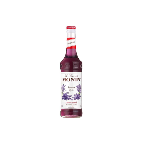 Monin Premium Lavender Syrup 700 ml - Floral Flavor for Cocktails and Beverages