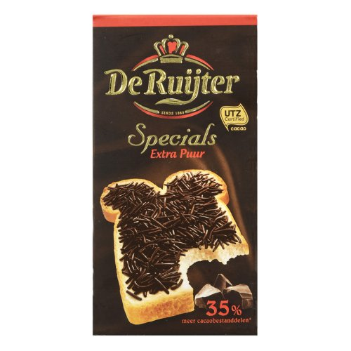 De Ruijter Hagelslag 35% Cocoa Chocolate Sprinkles 220g for Bread & Desserts
