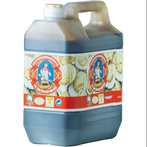 Mae Krua Oyster Sauce 4.5L Thai Flavor Enhancer Bulk Bottle