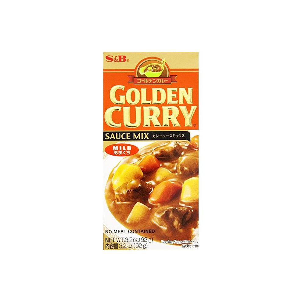 S&B Golden Curry Mild 92g Japanese Curry Roux Block