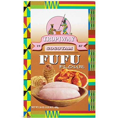 MAMAS CHOICE Cocoyam Mehl Fufu Flour 680g Authentic African Fufu Ingredients