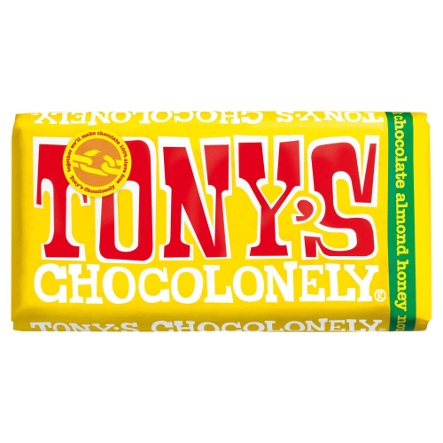 Tony's Chocolonely Milk Chocolate Nougat Bar 180g Fairtrade