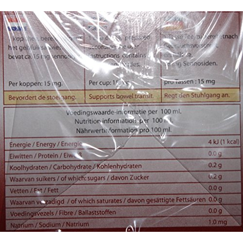Fitne Senna Herbal Tea 20 Bags x 2g Red Bag Digestive Herbal Infusion