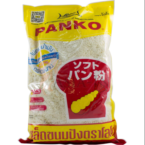 Lobo Panko Bread Crumbs 1kg Japanese Style Crispy Coating for Frying and Baking