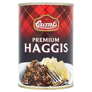 Grants Haggis 392g Traditional Scottish Recipe Authentic Flavor Ready to Heat