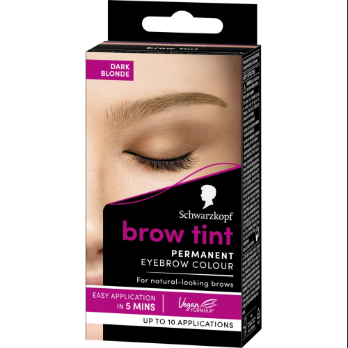 Brow Tint Dark Blonde Shade 6-1 Semi-Permanent Eyebrow Tint