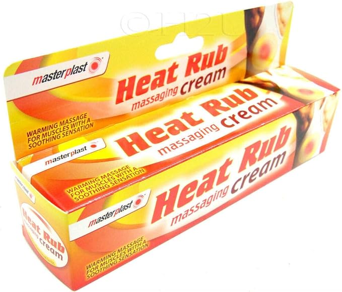 Masterplast Heat Massage Cream 70g Warming Relief for Muscle Aches