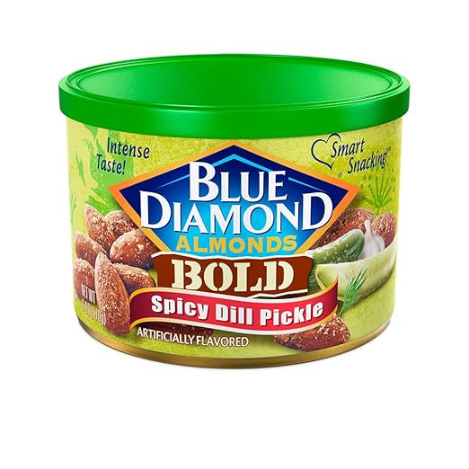 Blue Diamond Almonds, Bold Spicy Dill Pickle, 170 ml