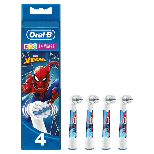 Oral-B Kids Spider-Man Replacement Toothbrush Heads 2 Pack