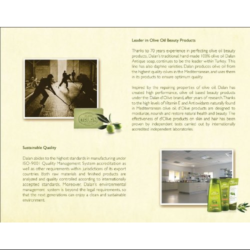 Dalan d'Olive Nourishing Shower Gel 400ml with Olive Oil Paraben-Free
