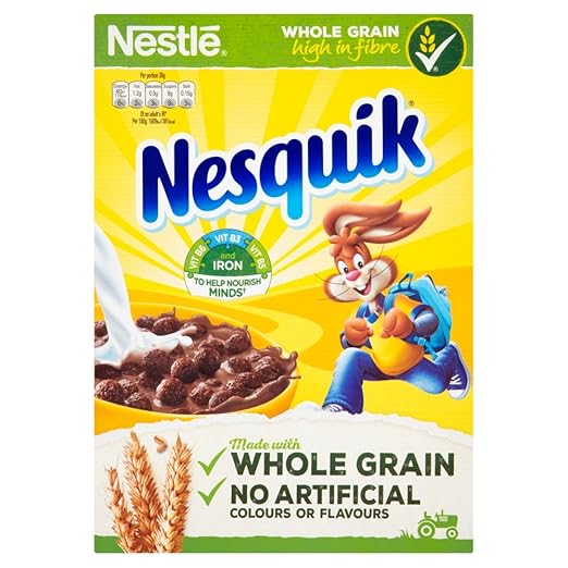 Nestlé Nesquik Chocolate Muesli Cereal 375g