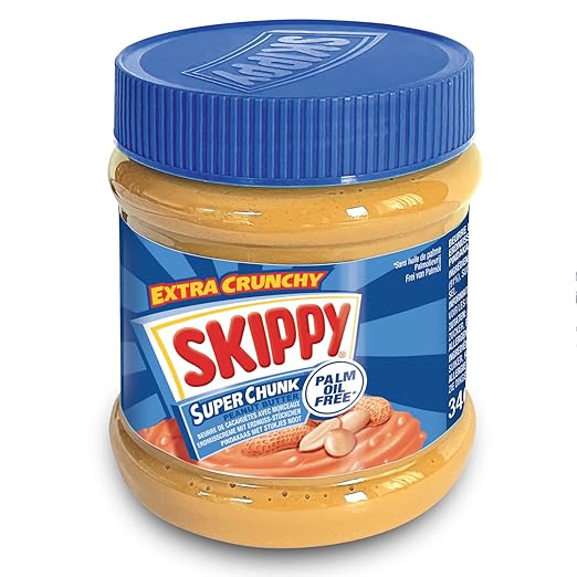 Skippy Super Chunk Crunchy Peanut Butter 340g No Palm Oil