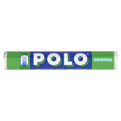 Polo Original Mint Tube 34g Fresh Breath Mint Candy Refreshing Convenient Pack