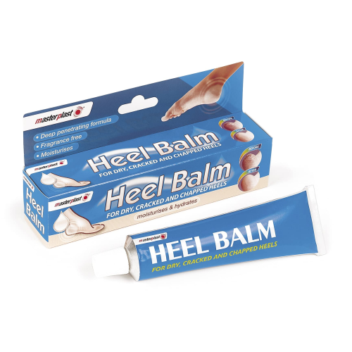 Master Plast Heel Balm 70g Moisturising Cream for Dry Cracked Heels Softens Heels