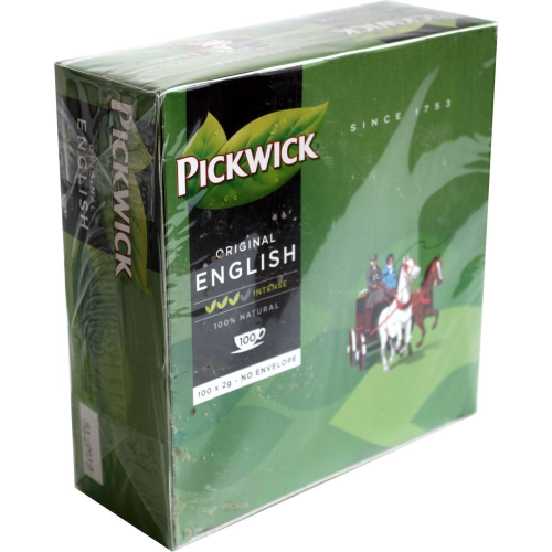 Pickwick English Thee Groot Black Tea 100 x 2g - Premium Loose Tea Bags