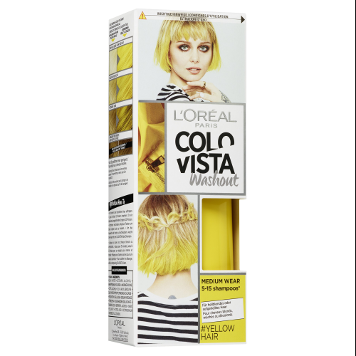 L'Oréal Paris Colorista Washout Yellow Temporary Hair Dye Semi-Permanent Color