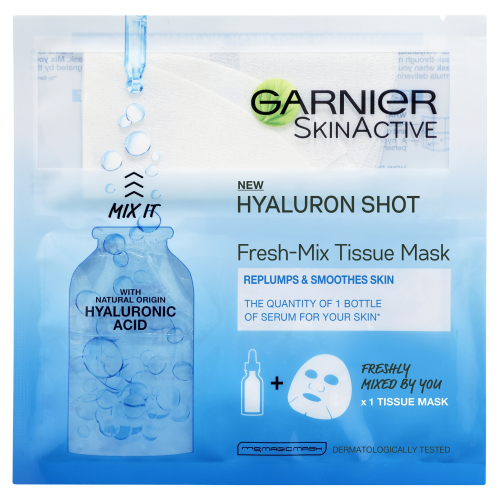 Garnier Fresh Mix Hyaluronic Acid Face Sheet Mask Hydrating 1-Pack