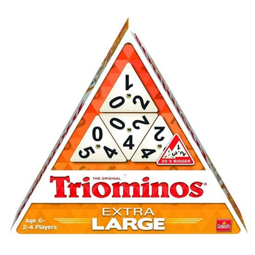 Goliath Triominos Extra Large Board Game for Family Fun 2-6 Players