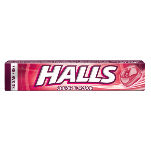 Halls Cherry Menthol Lozenges 32g Cherry and Menthol Flavour Candy