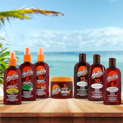 Malibu Fast Tanning Oil with Beta Carotene 200ml