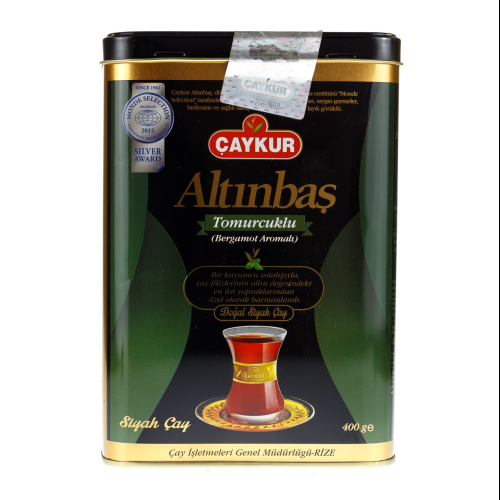 Caykur Altinbas Earl Grey Tea 400g - Premium Turkish Loose Leaf Black Tea