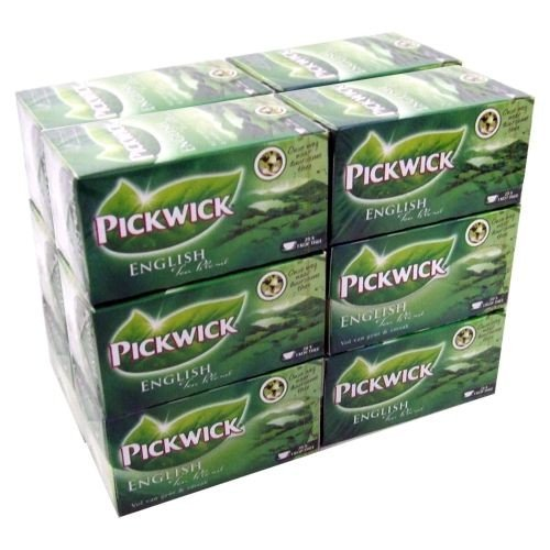 Pickwick English Tea Blend 12 x 20 Bags Strong Black Tea for Daily Enjoyment