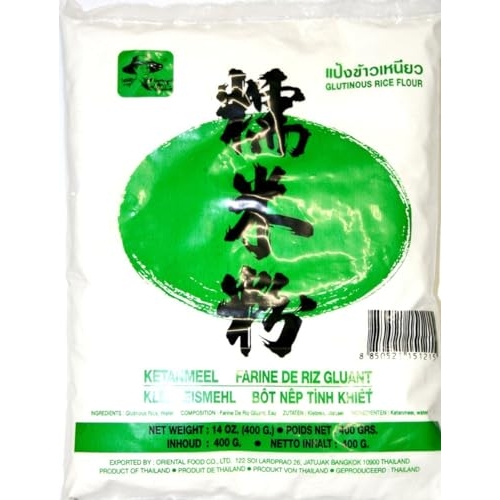 Farmer Glutinous Rice Flour 400g - Premium Sticky Rice Flour for Asian Cuisine, Baking & Desserts