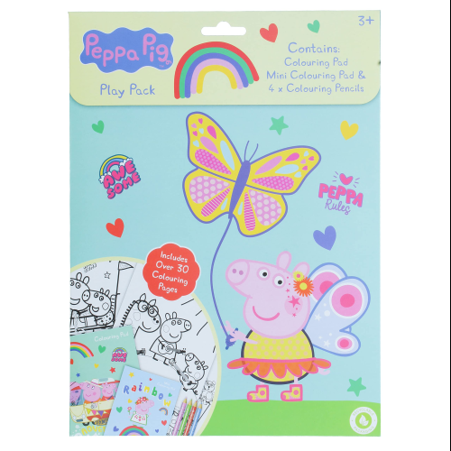 Peppa Pig Painting Book Fun Creative Activity Kids Coloring Book for Children