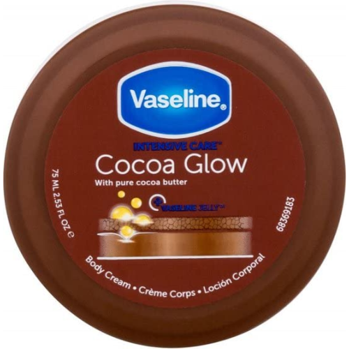 Vaseline Cocoa Butter Moisturising Cream 75ml Hydrating Skin Cream