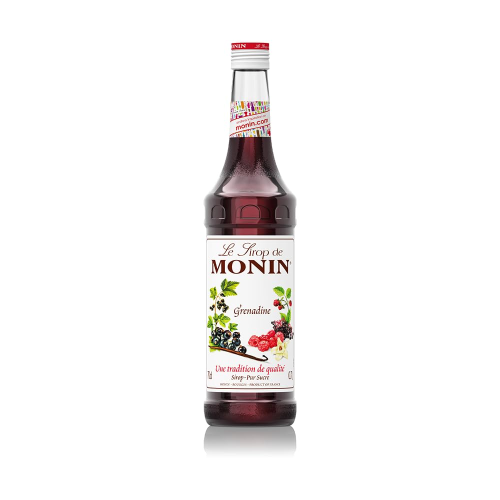 Monin Grenadine Syrup 70cl - Premium Pomegranate & Cherry Cocktail Mixer