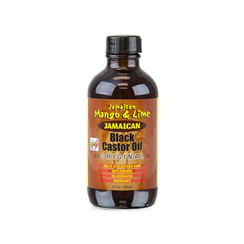 Jamaican Mango & Lime Black Castor Oil Original 4oz Hair Growth Moisturizer