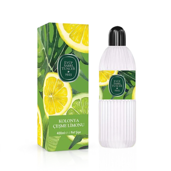 Bogazici Lemon Cologne 400ml PVC Bottle Turkish Fragrance