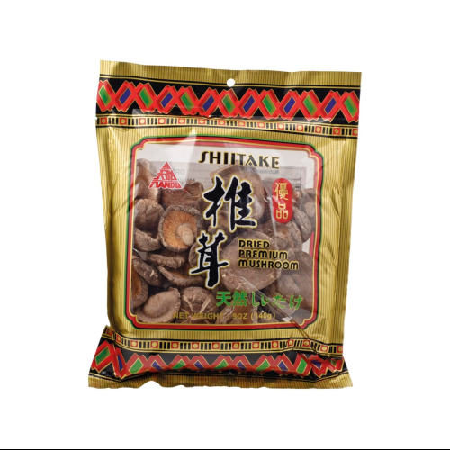 Dried Shiitake Mushrooms 140g for Soups Stir-Fries and Asian Cooking