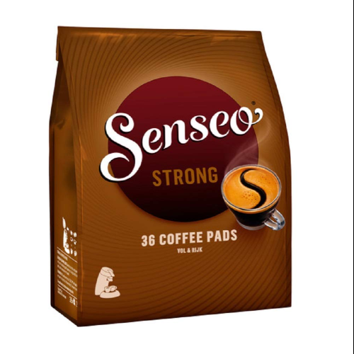 Senseo Strong Coffee Pads 36-Pack Bold Full-Bodied for Senseo Machines