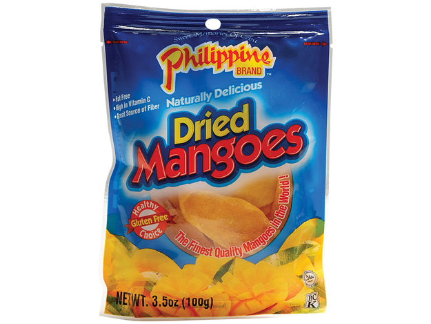 PHILIPPINE BRAND Mango Confectionery Dried 100g Sweet Natural Mango Snack