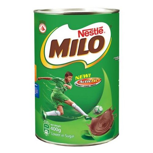 Milo Nestlé Chocolate Malt Drink Powder 400g with Iron Calcium and B Vitamins