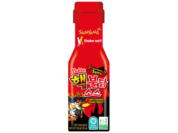 Samyang Buldak Sauce Extremely Hot 200g Korean Spicy Sauce for Noodles & Chicken