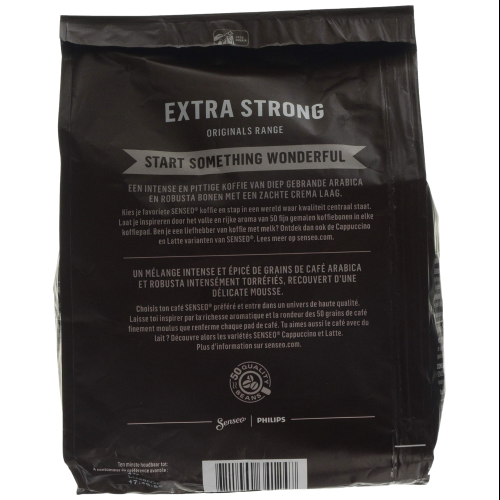 Senseo Extra Strong Coffee Pads 36-Pack Bold Full-Bodied for Senseo Machines