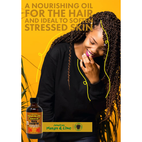 Jamaican Mango & Lime Black Castor Oil Original 118ml Hair & Scalp Oil