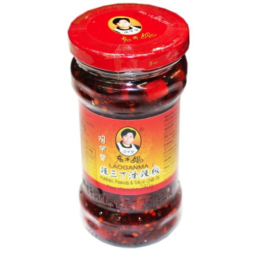 LGM Chili Sauce with Kohlrabi Peanuts and Tofu 280g Spicy