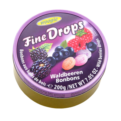 Woogie Sour Blueberry Candies 200g