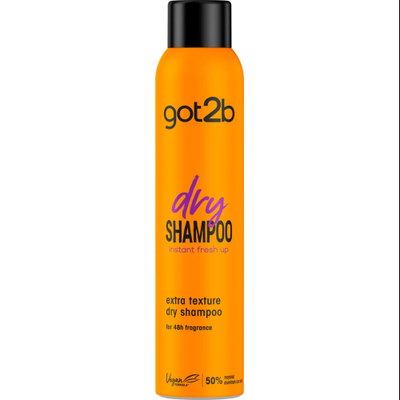 Schwarzkopf Got2b Dry Shampoo Extra Clean & Soft Texture 200ml Refresh & Volumize