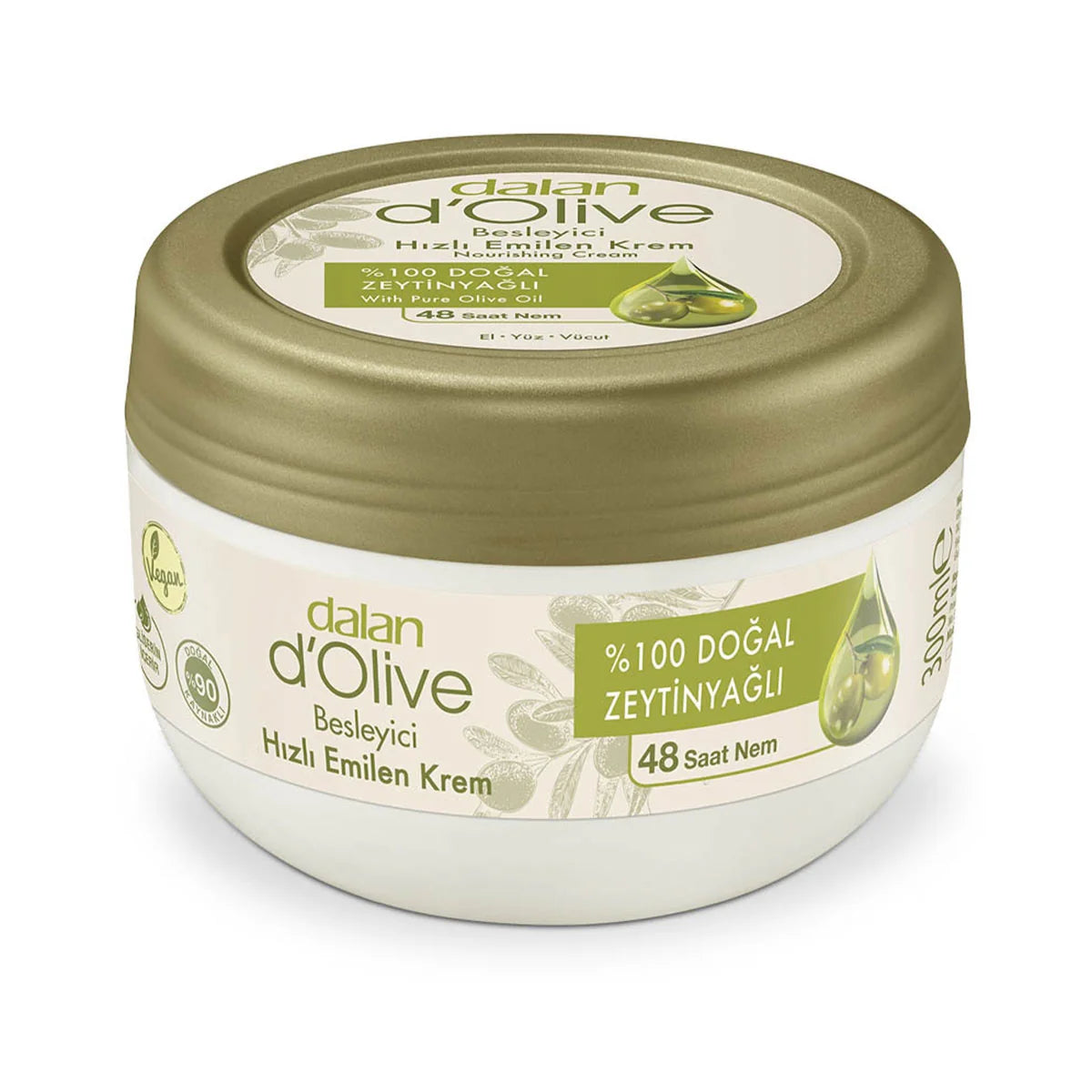 Dalan d'Olive Nourishing Cream with Olive Oil & Glycerin 300ml