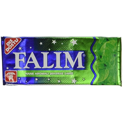 Falim Mint Flavour Chewing Gum 100-Piece Box Fresh Breath