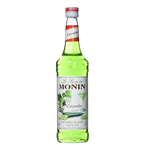 Monin Cucumber Syrup 700ml Flavouring for Cocktails & Mocktails