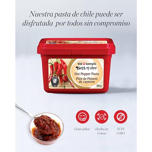 Sempio Gochujang Hot Red Pepper Paste 500g Authentic Korean Spicy Paste