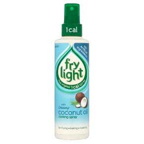 Fry Light Coconut Oil Spray 190ml Non-Stick Low-Calorie Cooking Spray