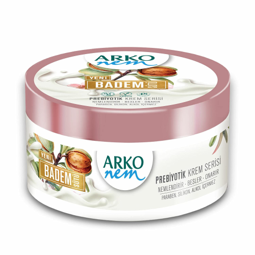 Arko Nem Almond Face & Body Cream 250ml Nourishing Moisturiser