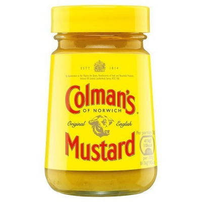 Colman's Original English Mustard 100g Bold and Tangy British Mustard